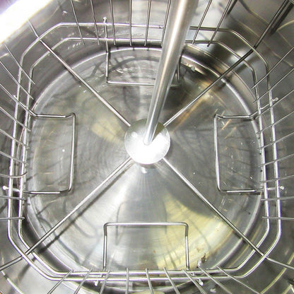 Extractor Acero Inox. Manual (4 Cuadros)