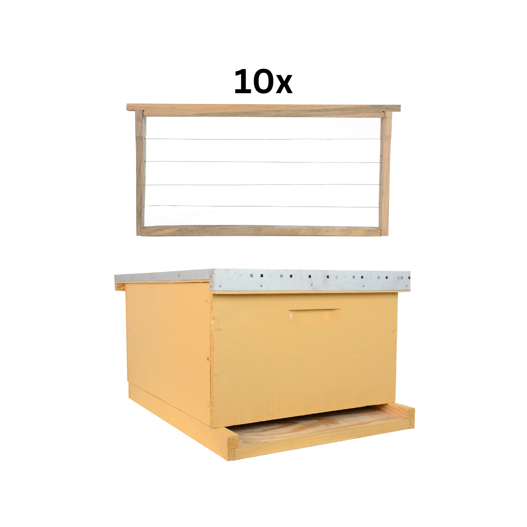 Caja Langstroth 10 Cuadros 4 Caja Langstroth 10 Cuadros