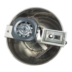 Inicio 42 Extractor Eléctrico Acero Inoxidable de 2 Cuadros