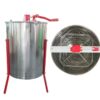 Extractor Manual Acero Inoxidable de 4 Cuadros
