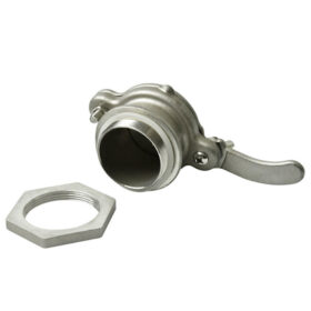 Válvula de Acero Inoxidable para Extractor de Miel